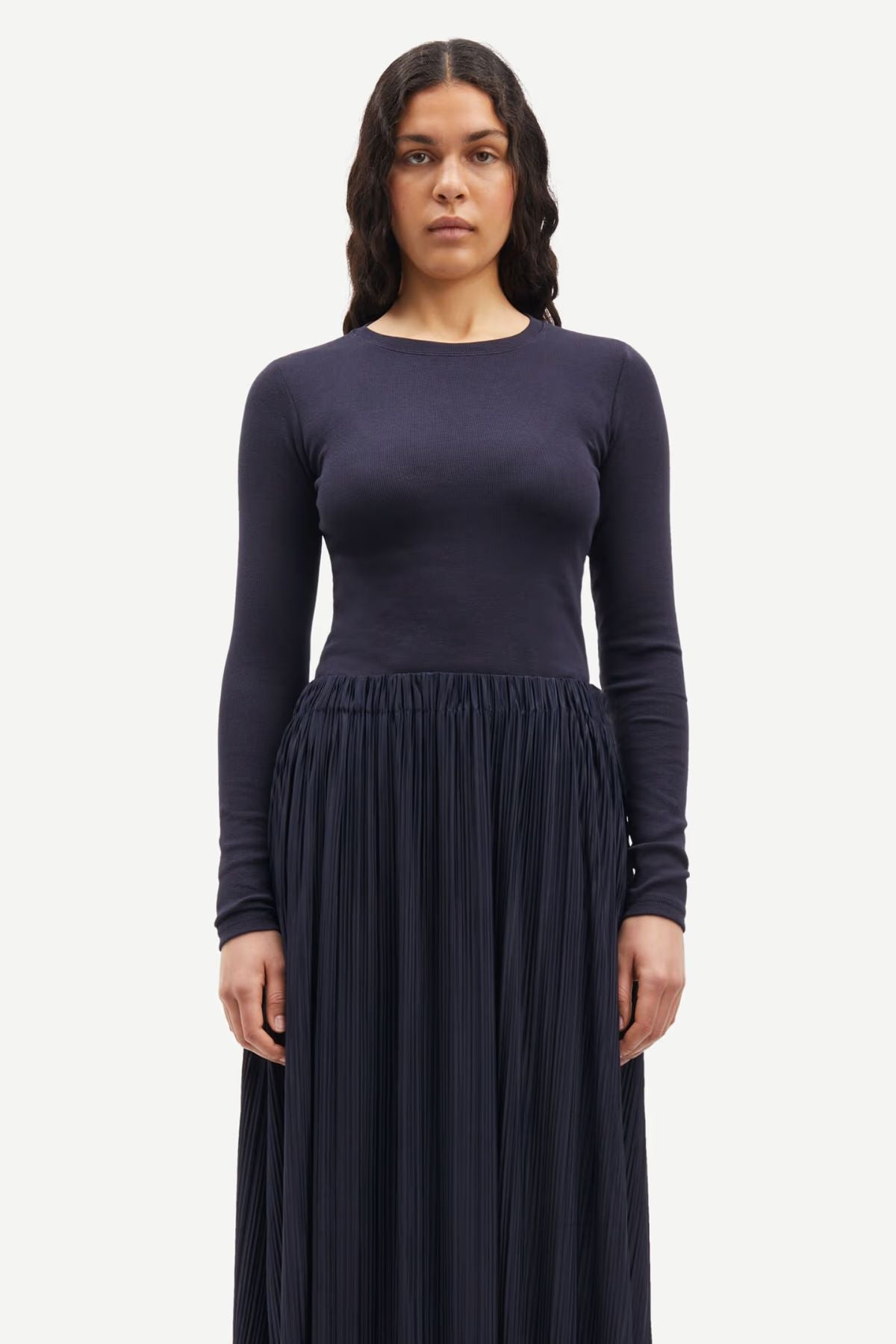 Samsøe Samsøe Alexa Longsleeve Top - Night Sky