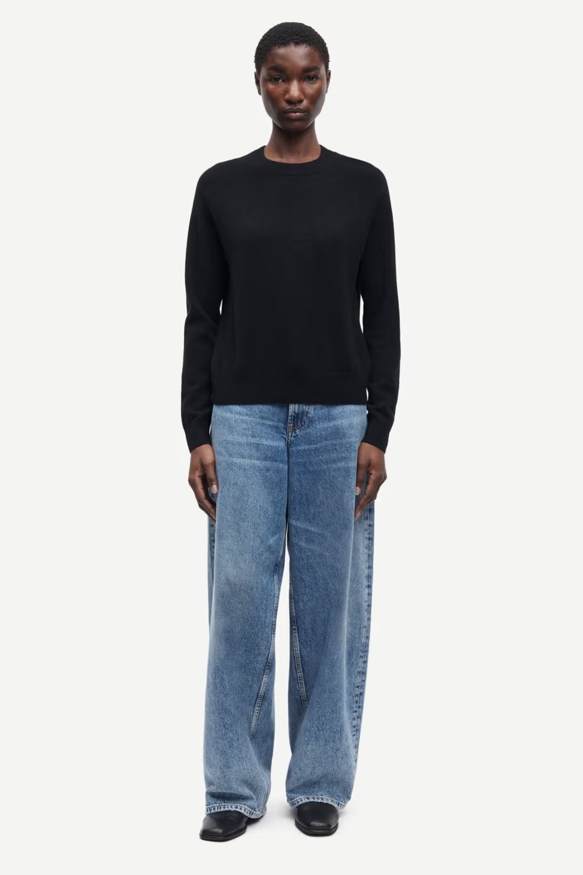 Samsøe Samsøe Boston O-Neck Jumper - Black
