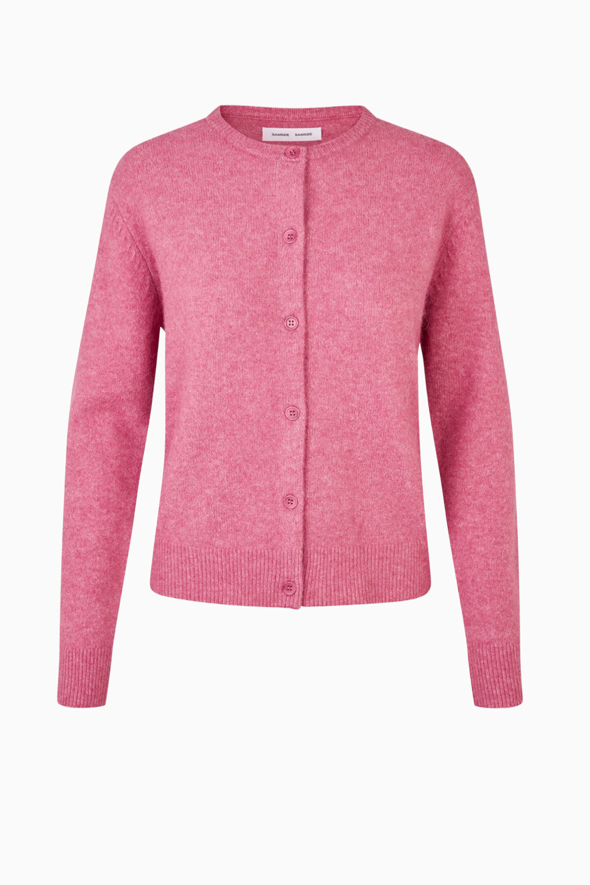 Samsøe Samsøe Nor Short Cardigan - Rose Wine