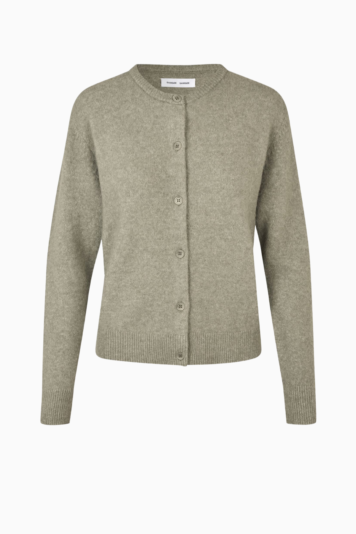 Samsøe Samsøe Nor Short Cardigan - Vetiver