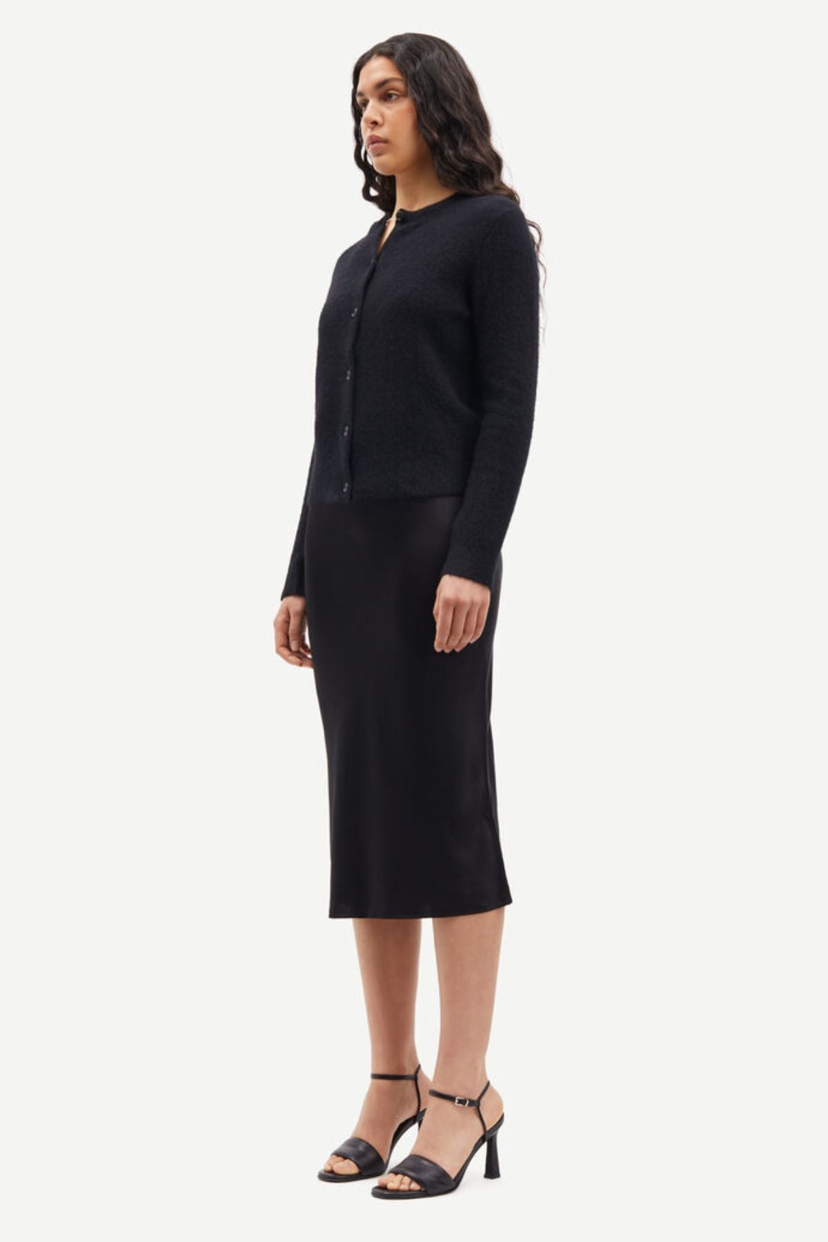 Samsøe Samsøe Nor Short Cardigan - Black