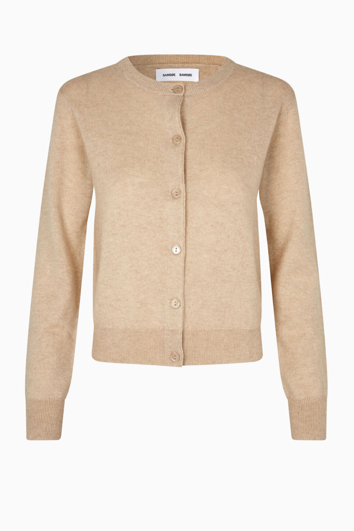 Samsøe Samsøe Saboston Cardigan - Oatmeal