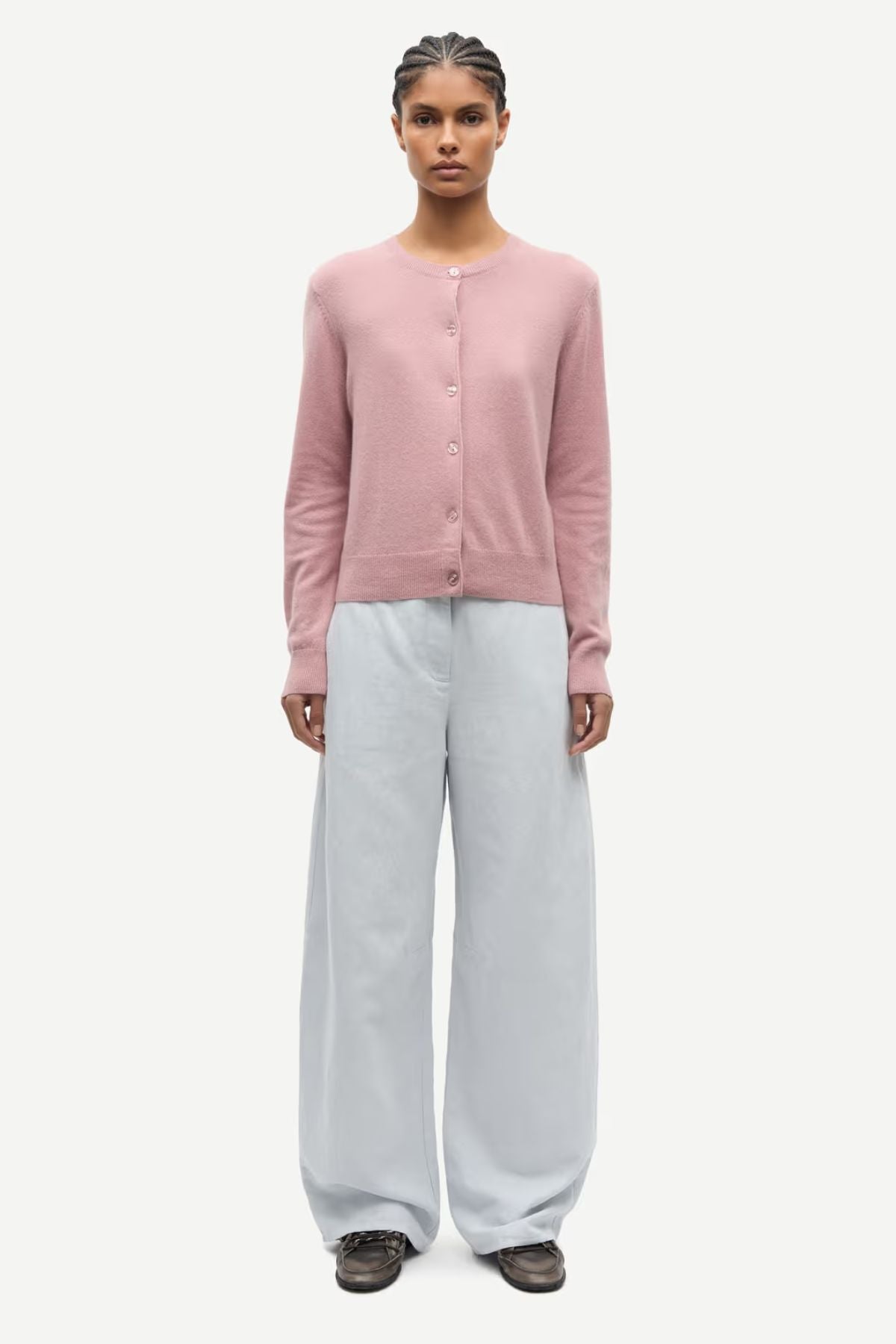 Samsøe Samsøe Saboston Cardigan - Orchid Haze Mel