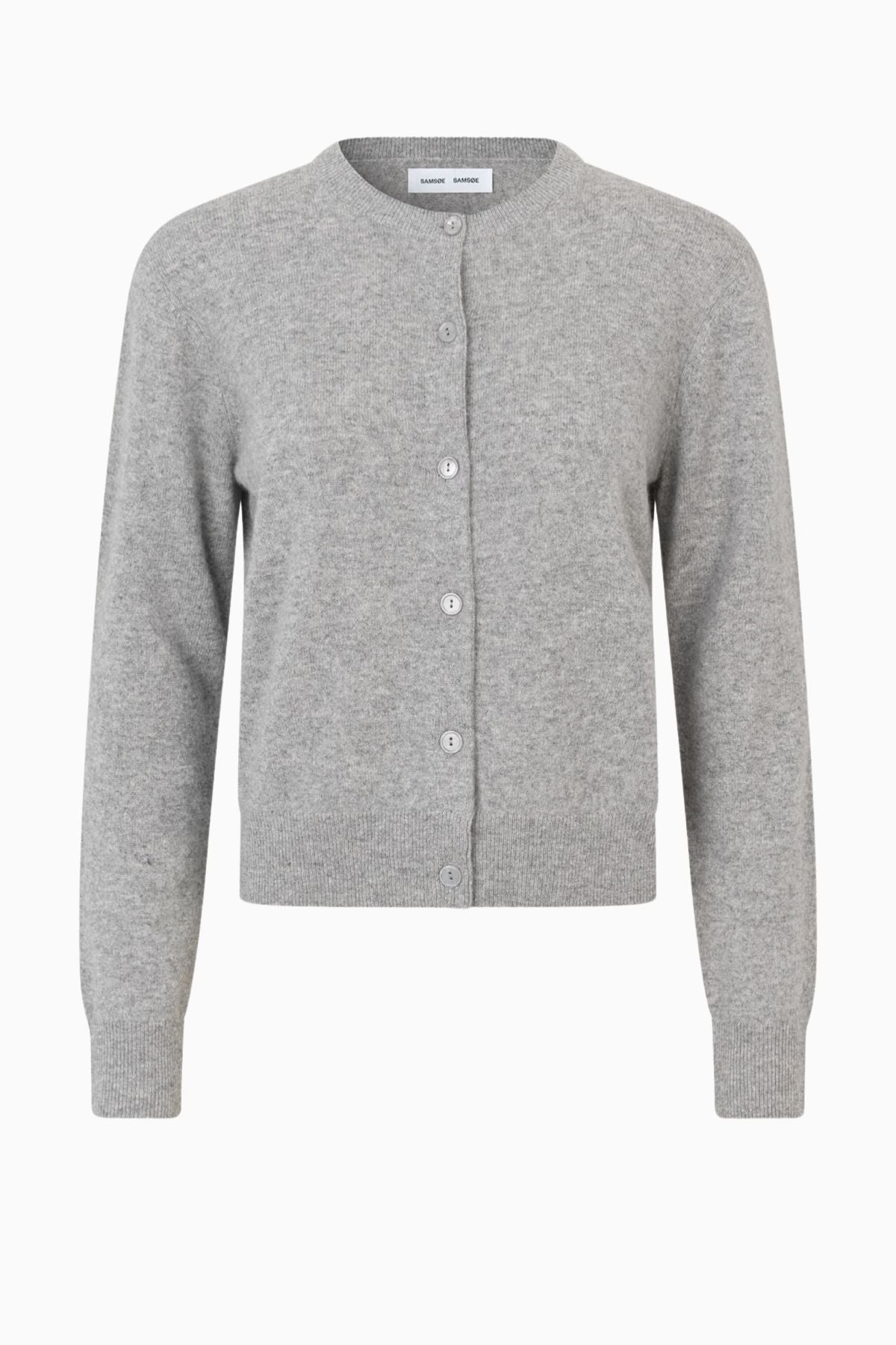 Samsøe Samsøe Saboston Cardigan - Grey Melange