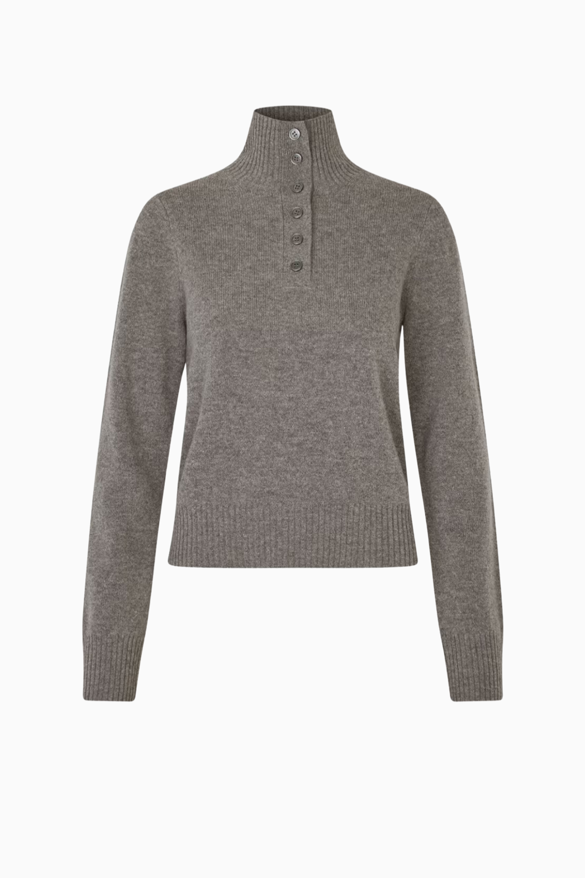 Samsøe Samsøe Saelif Turtleneck - Dark Melange Grey
