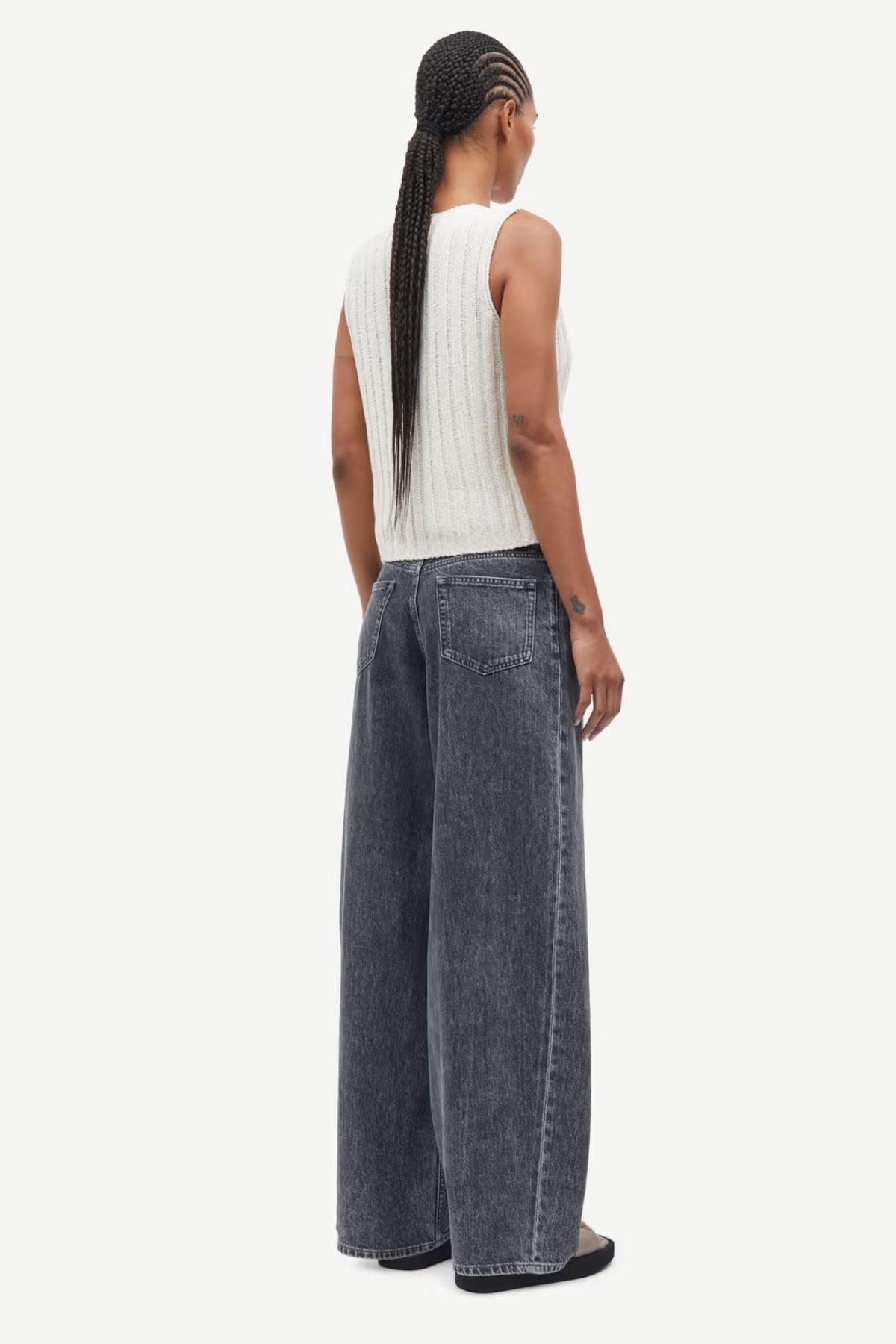 Samsøe Samsøe Saharper Jeans Belt - Grey Cloud