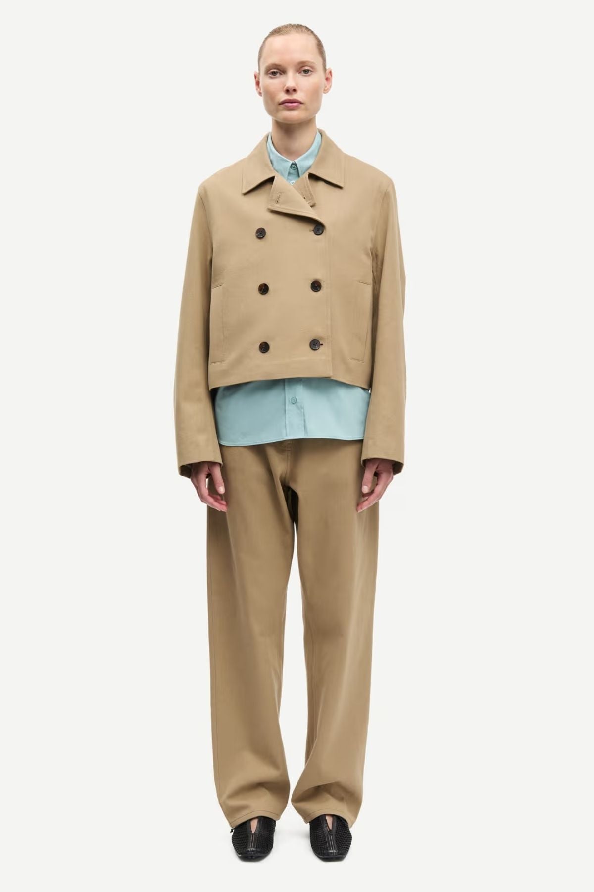 Samsøe Samsøe Sakit Jacket - Lead Grey