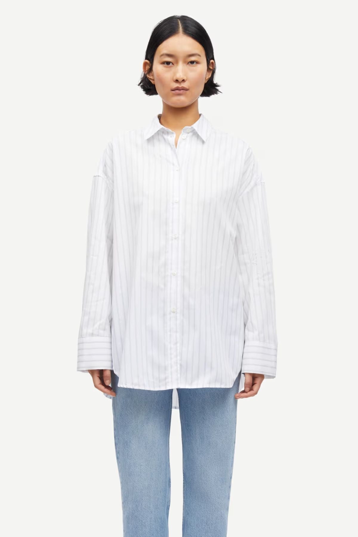 Samsøe Samsøe Samarika Shirt - White Stripe