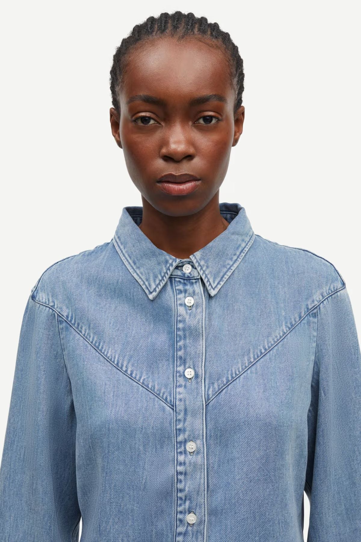 Samsøe Samsøe Samos Shirt - Denim Blue