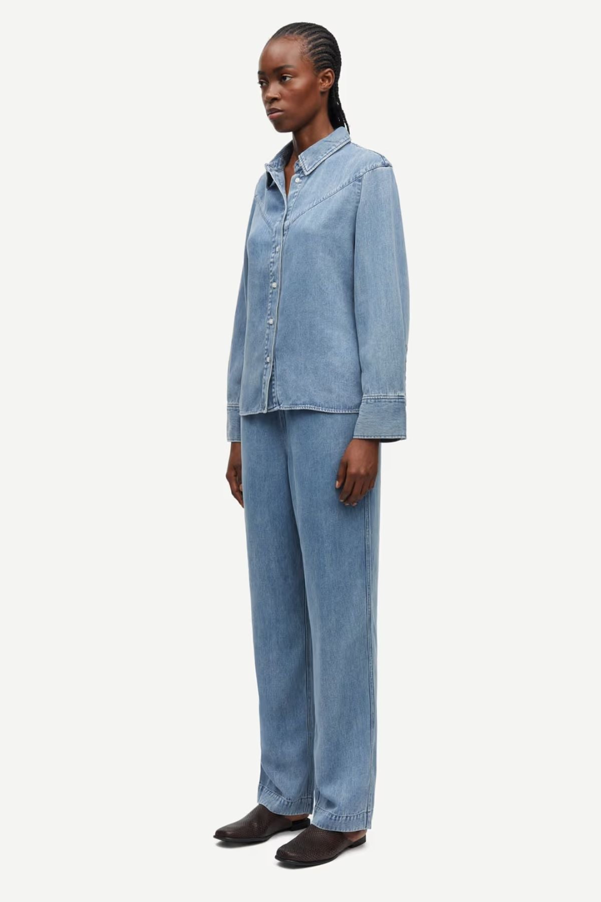 Samsøe Samsøe Samos Shirt - Denim Blue