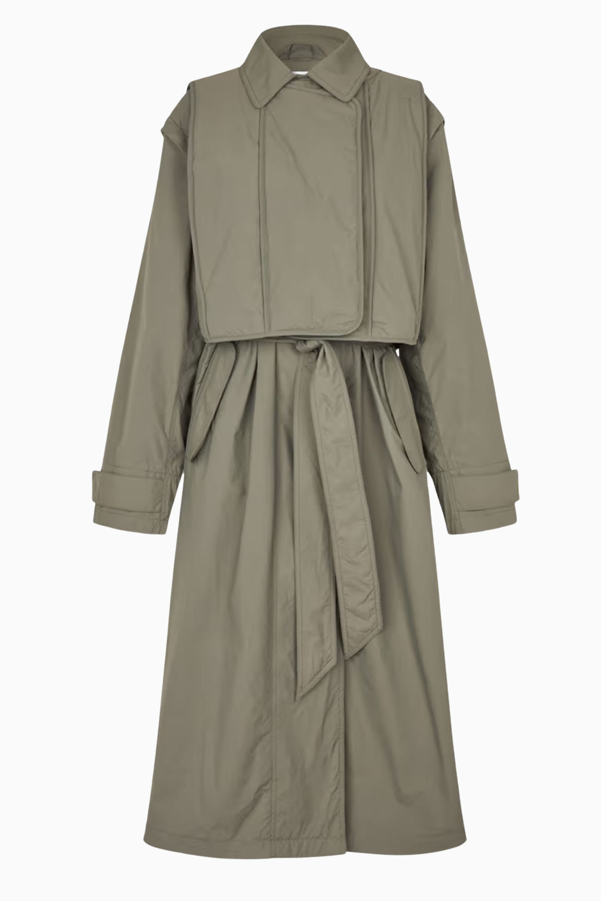 Samsøe Samsøe Saraff Trench Coat - Vetiver