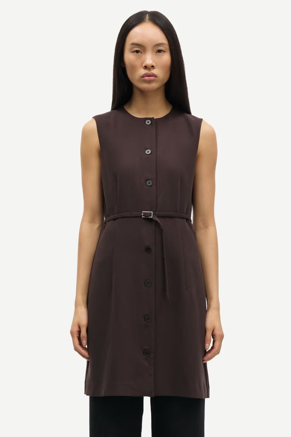 Samsøe Samsøe Saruma Short Dress - Black Coffee