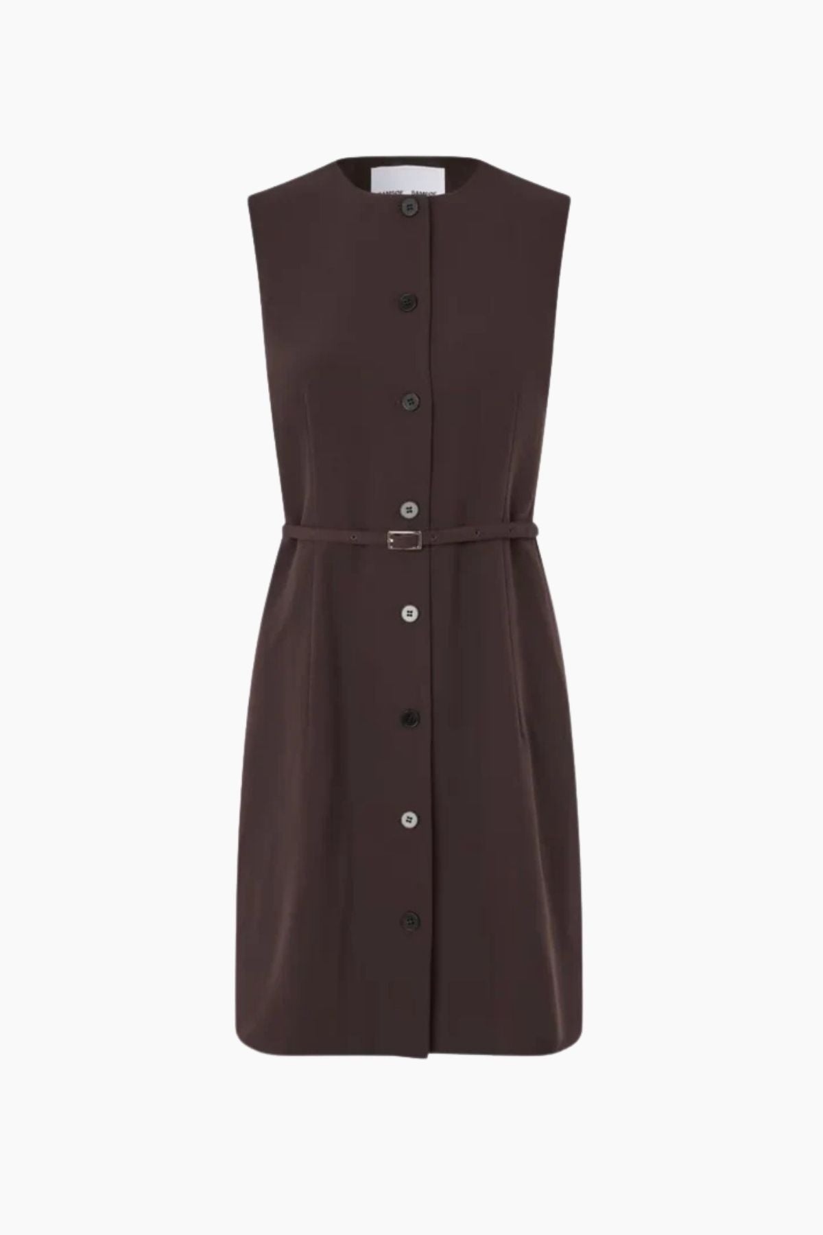 Samsøe Samsøe Saruma Short Dress - Black Coffee