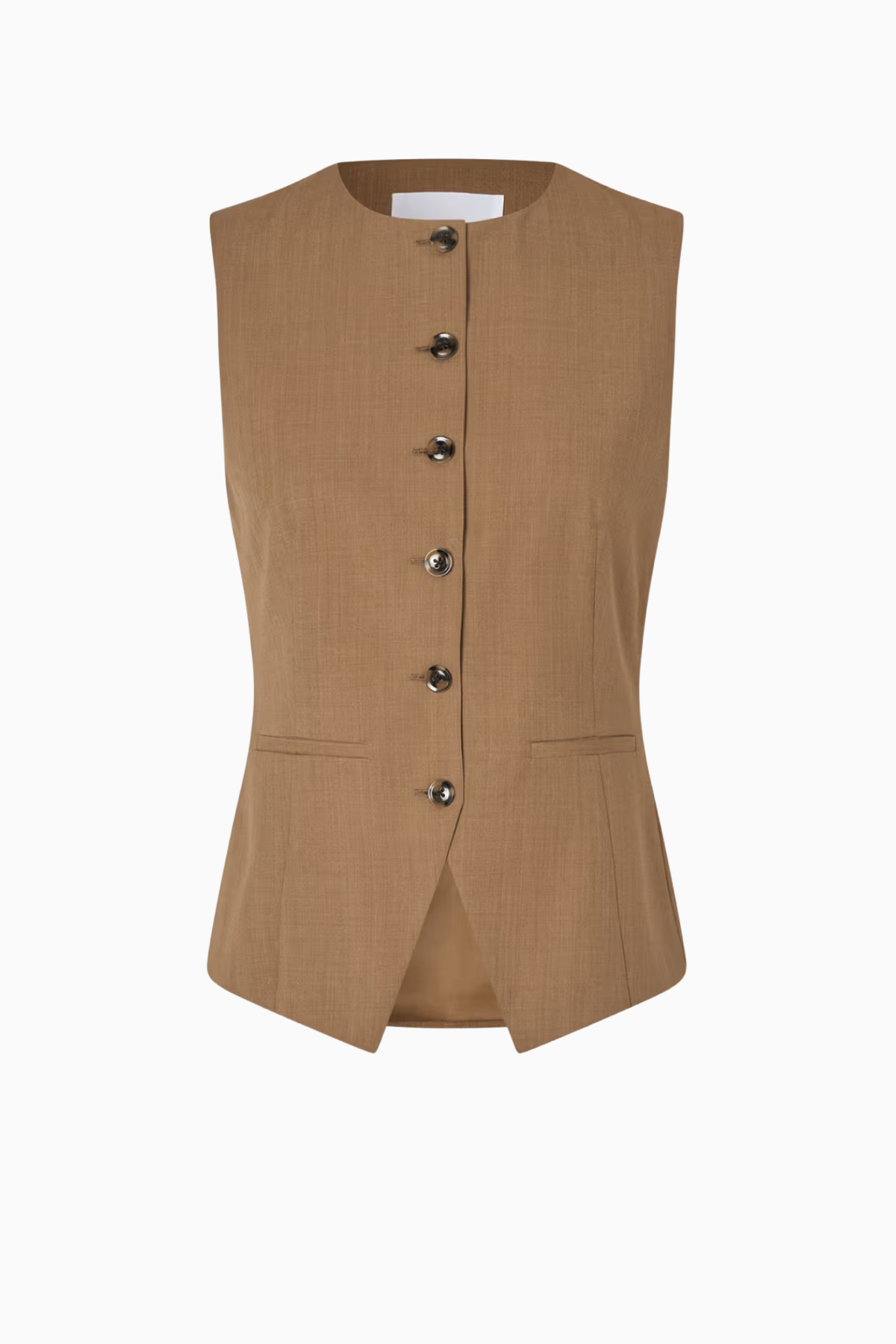 Samsøe Samsøe Saruma Vest - Otter Melange