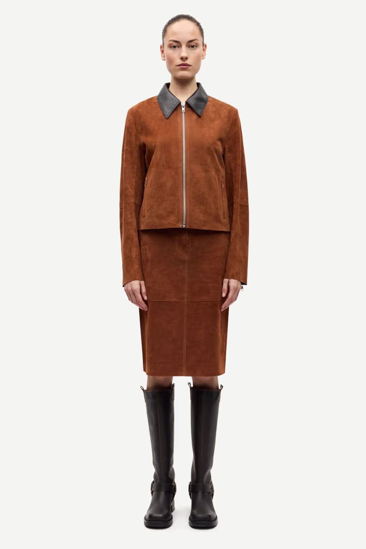 Samsøe Samsøe Sashiloh Jacket 15788 - Tortoise Shell