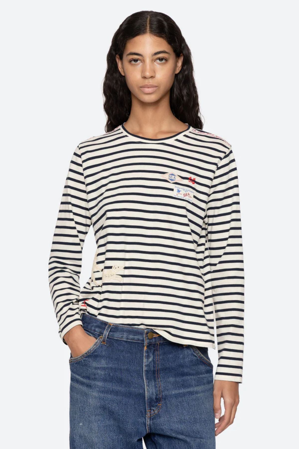 Sea NY Athena LS T-Shirt - Multi
