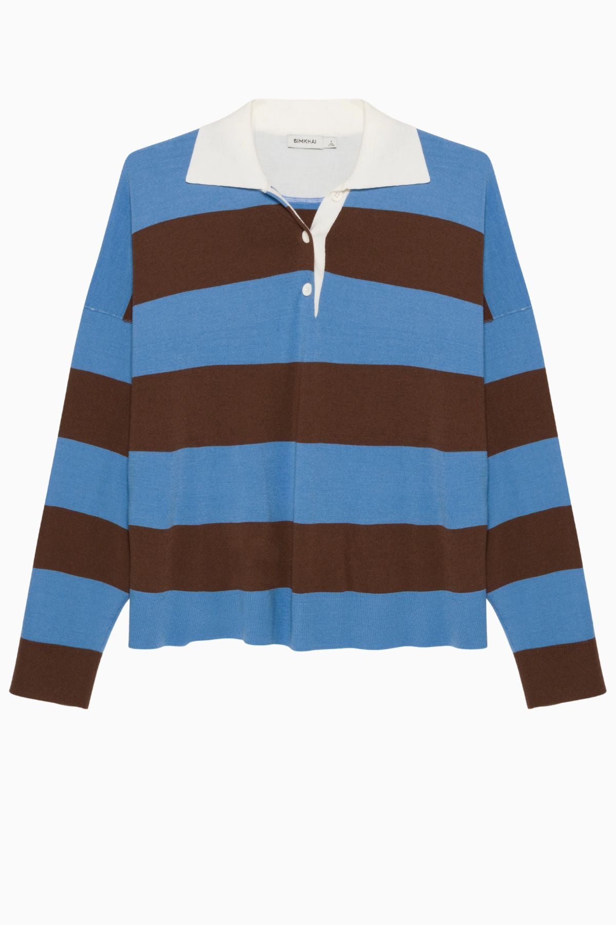 Simkhai Carson Rugby Polo - Horizon Stripe