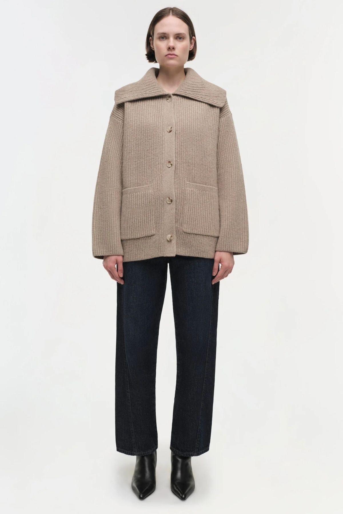 Simkhai Hollie Cardigan - Oat