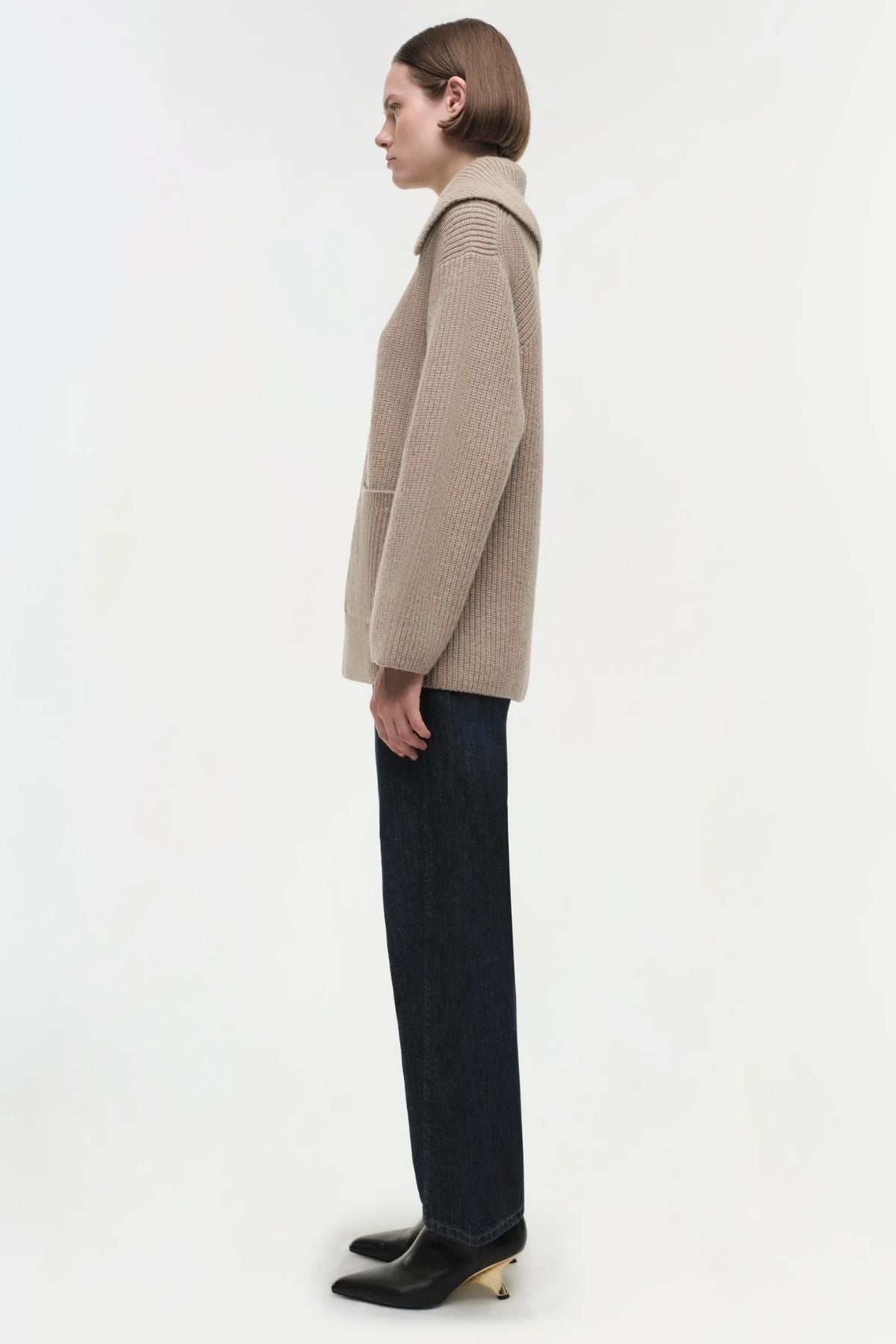 Simkhai Hollie Cardigan - Oat