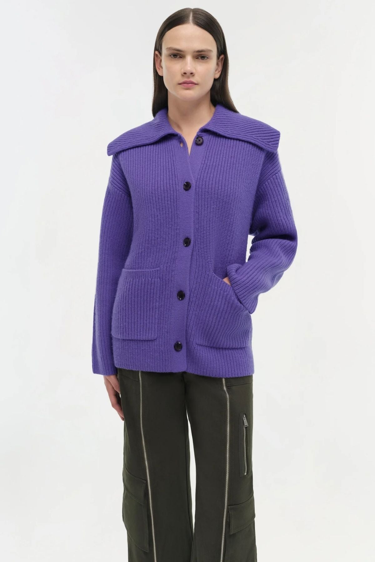 Simkhai Hollie Cardigan - Ultraviolet