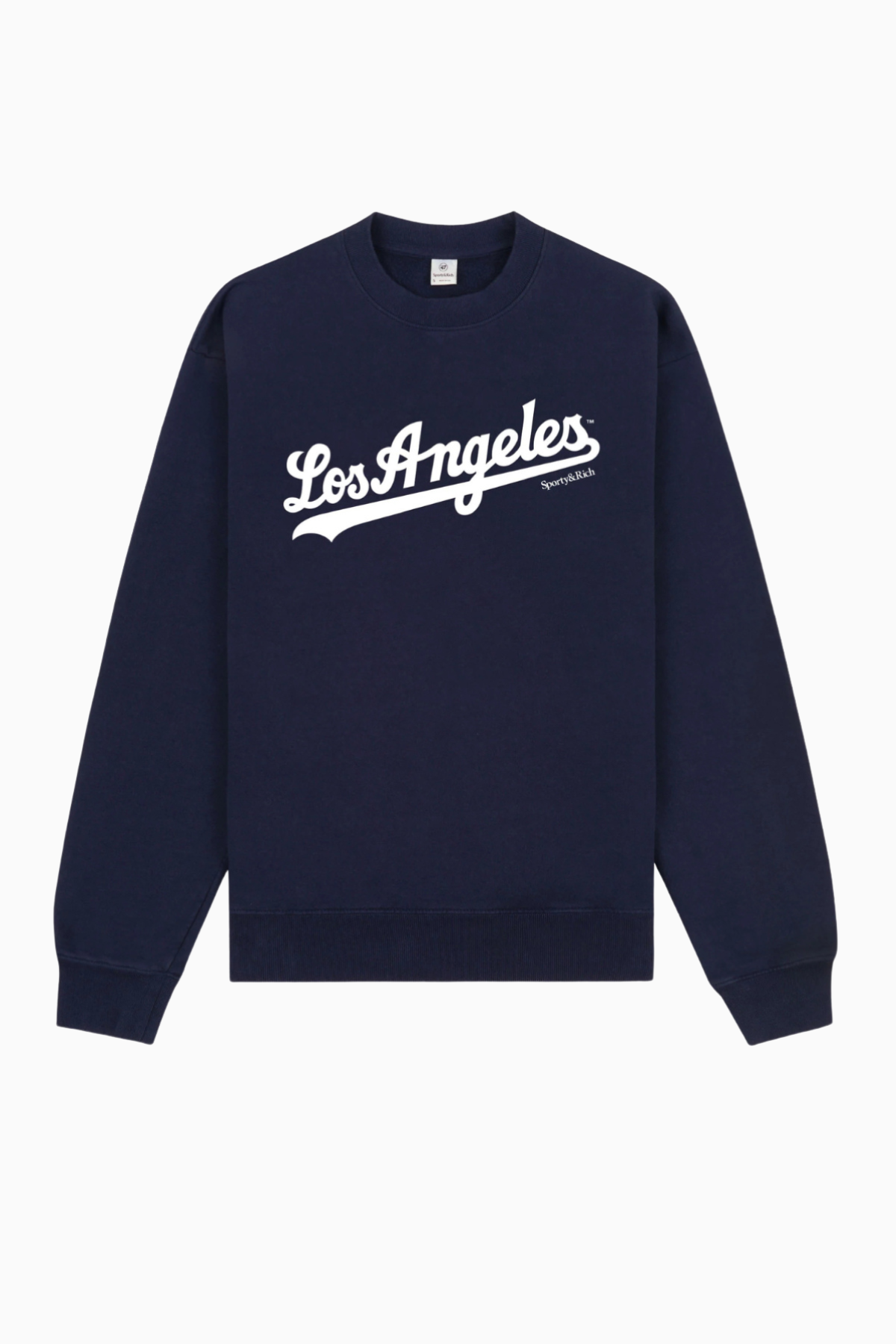 Sporty & Rich Dodgers Crewneck - Dark Navy
