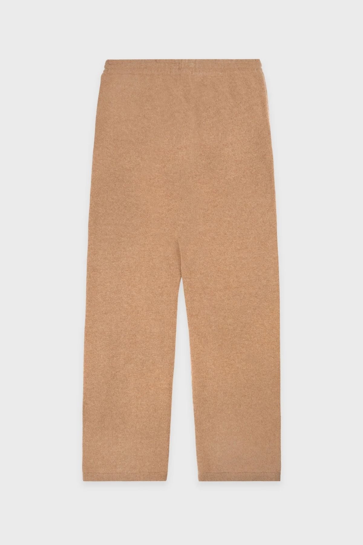 Sporty & Rich SRC Cashmere Pants - Camel/ White