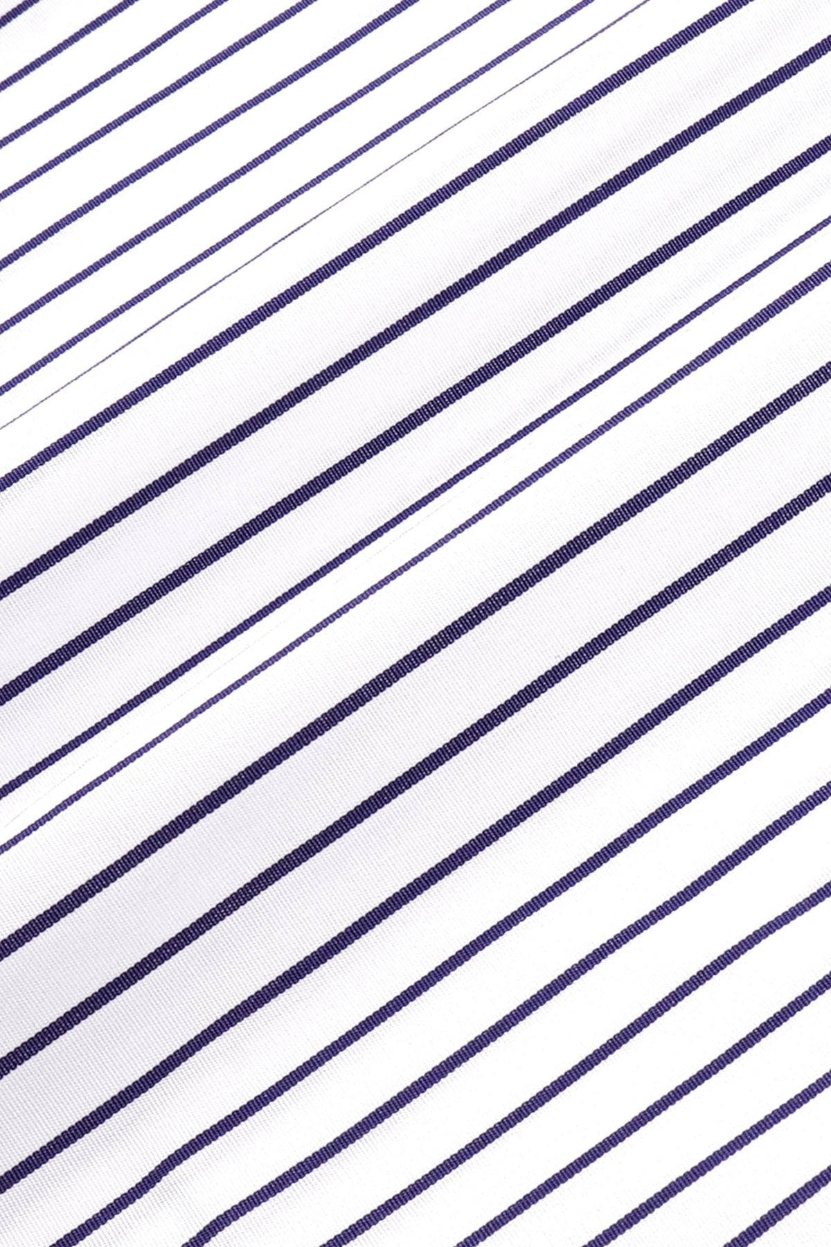 Sporty & Rich SRC Oversized Shirt - Blue Striped