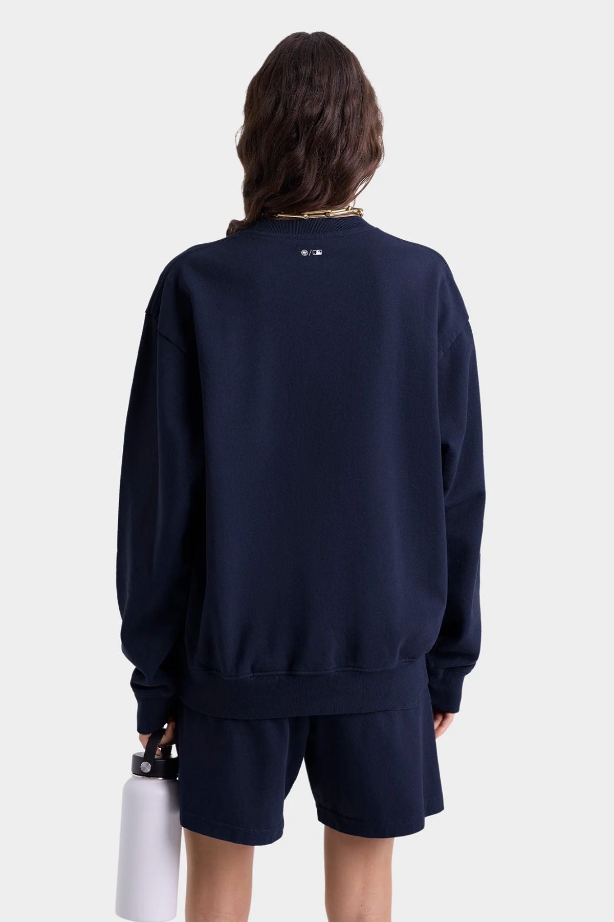 Sporty & Rich Dodgers Crewneck - Dark Navy