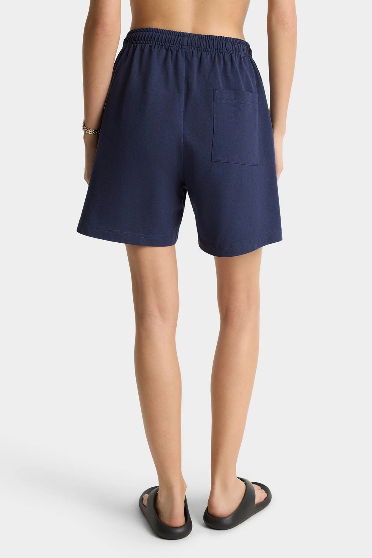 Sporty & Rich Eden Crest Gym Short - Dark Navy