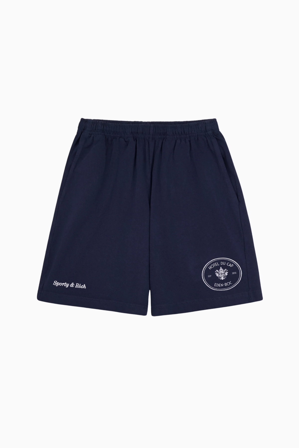 Sporty & Rich Eden Crest Gym Short - Dark Navy