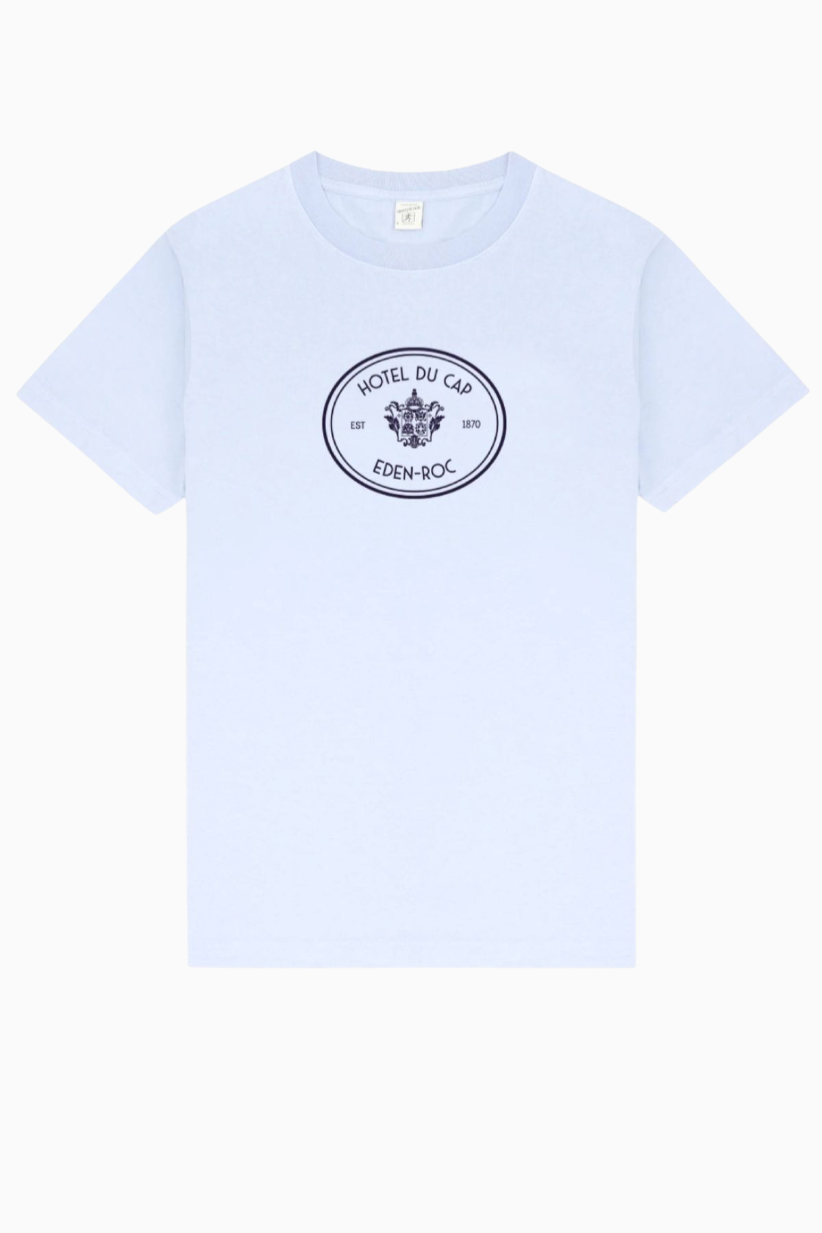 Sporty & Rich Eden Crest T-Shirt - Ciel
