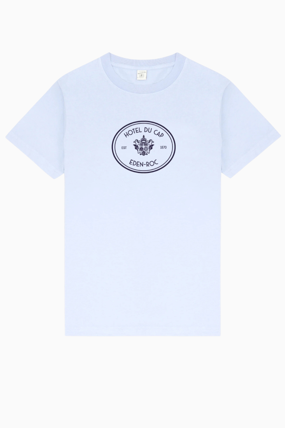 Sporty & Rich Eden Crest T-Shirt - Ciel