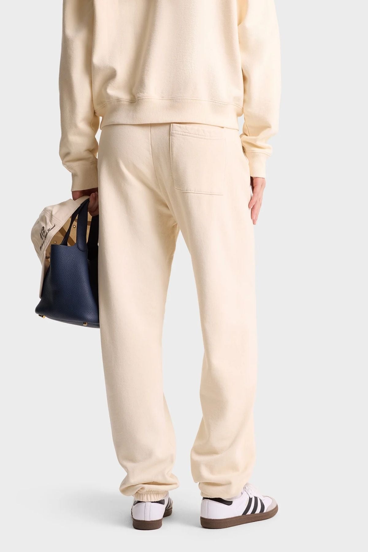 Sporty & Rich Faubourg Sweatpant - Cream/ Chocolate