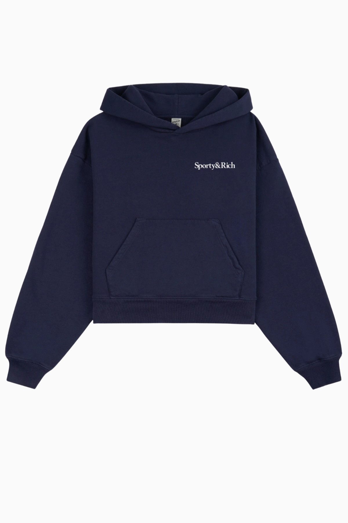Sporty & Rich Health is Wealth Hoodie - Dark Navy