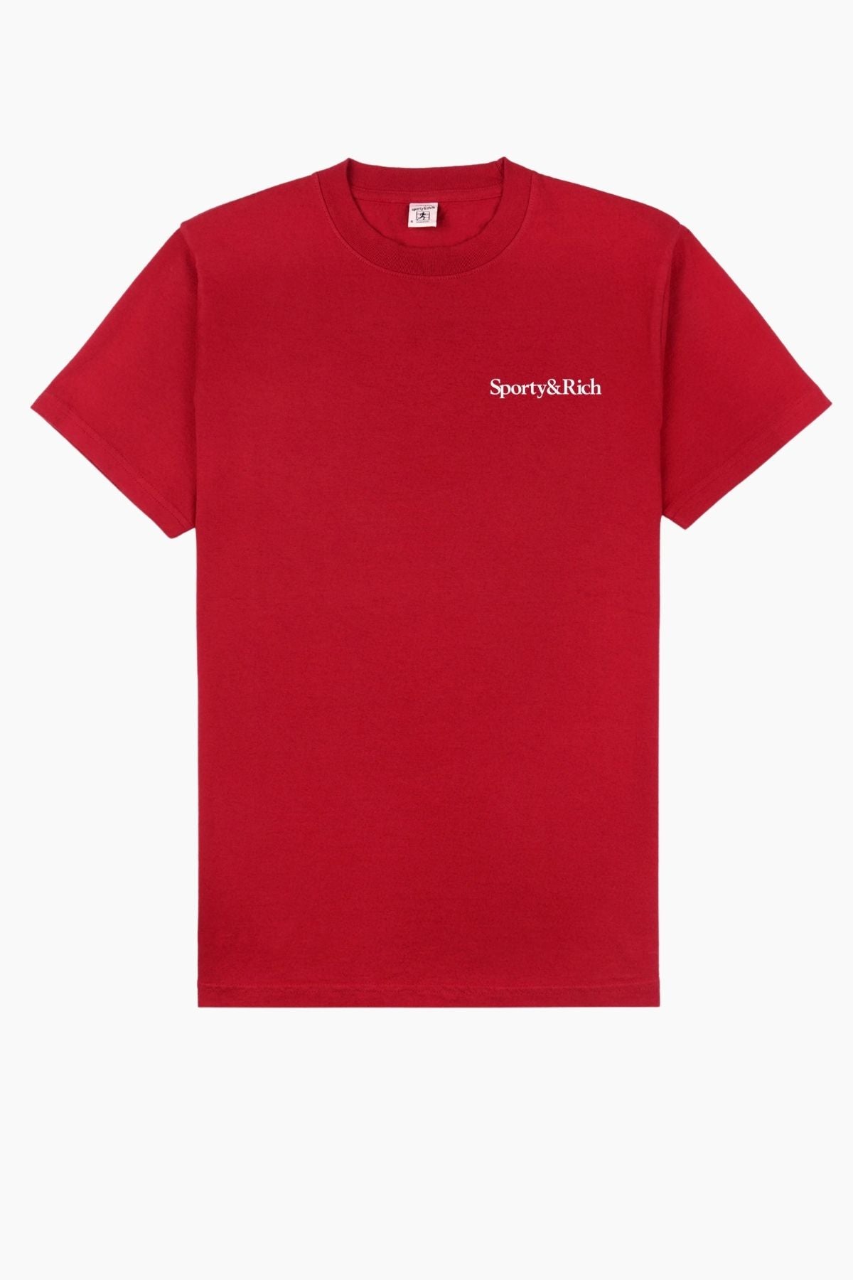 Sporty & Rich Health is Wealth T-Shirt - Ruby