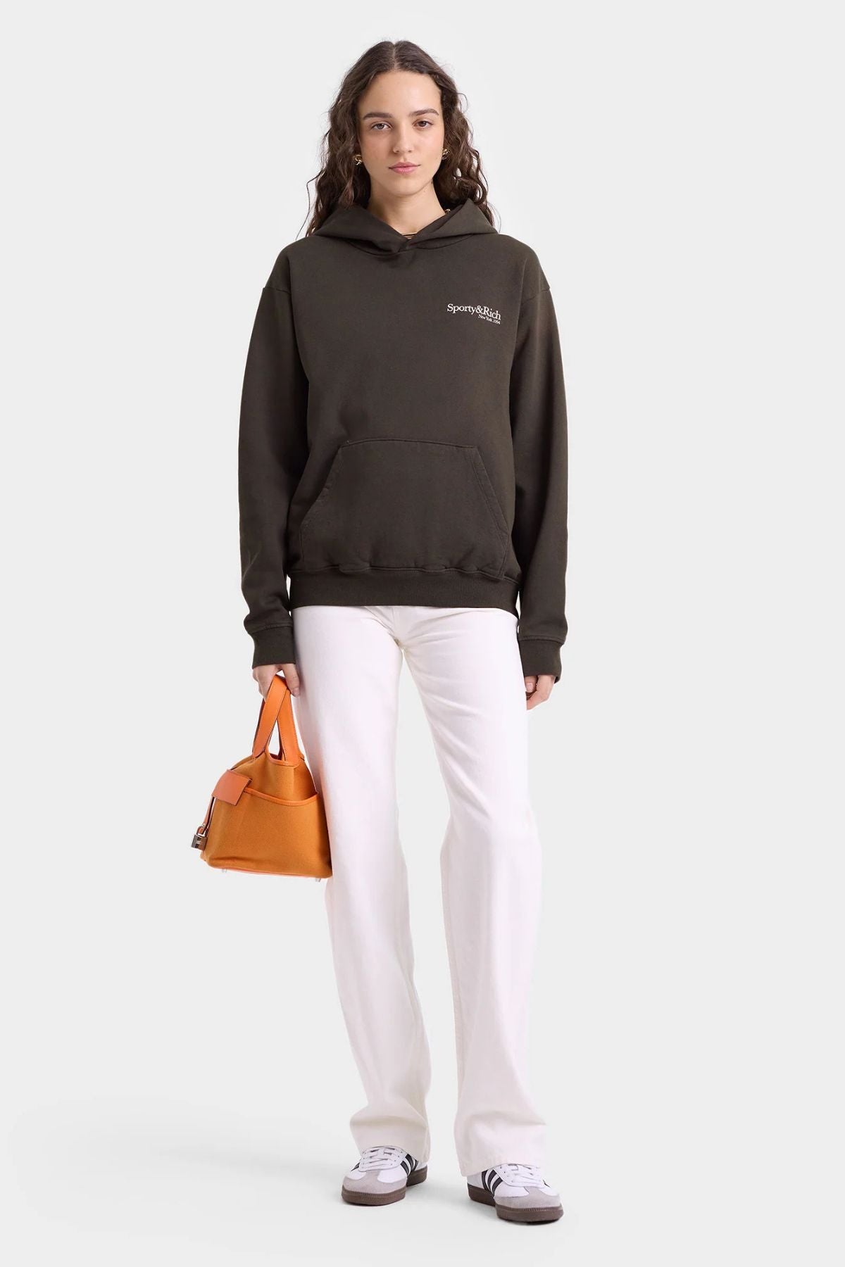 Sporty & Rich HWCNY Hoodie - Faded Black