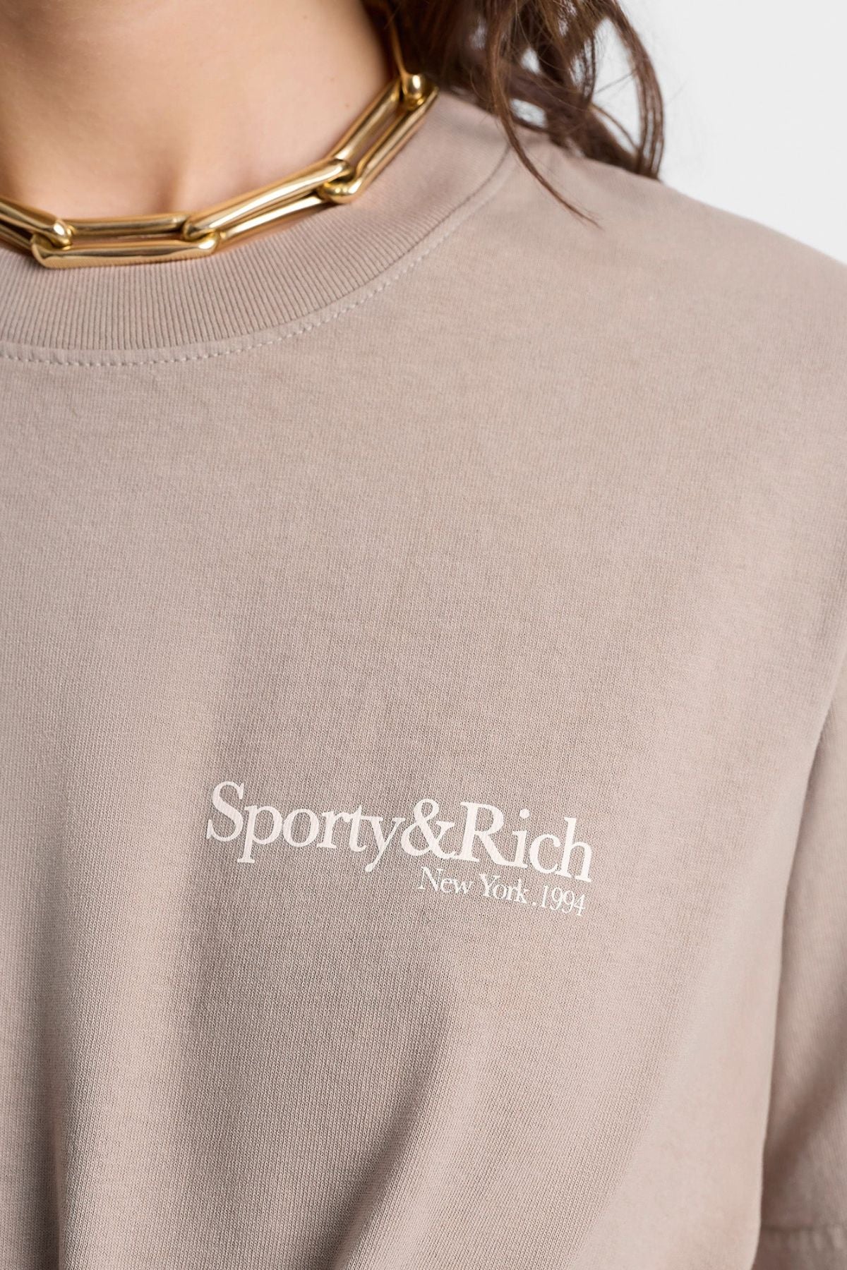 Sporty & Rich HWCNY T-Shirt - Elephant