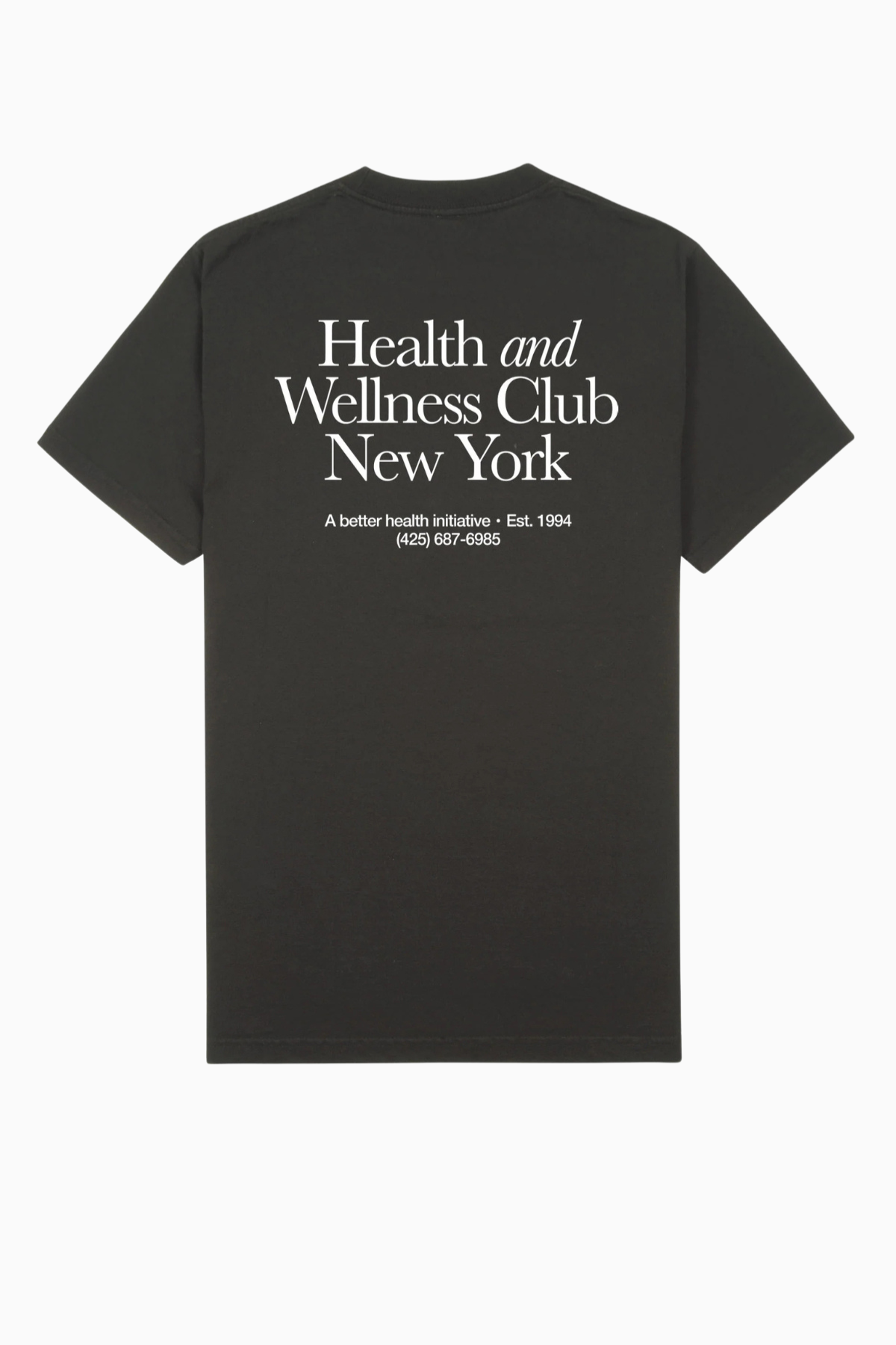 Sporty & Rich HWCNY T-Shirt - Faded Black