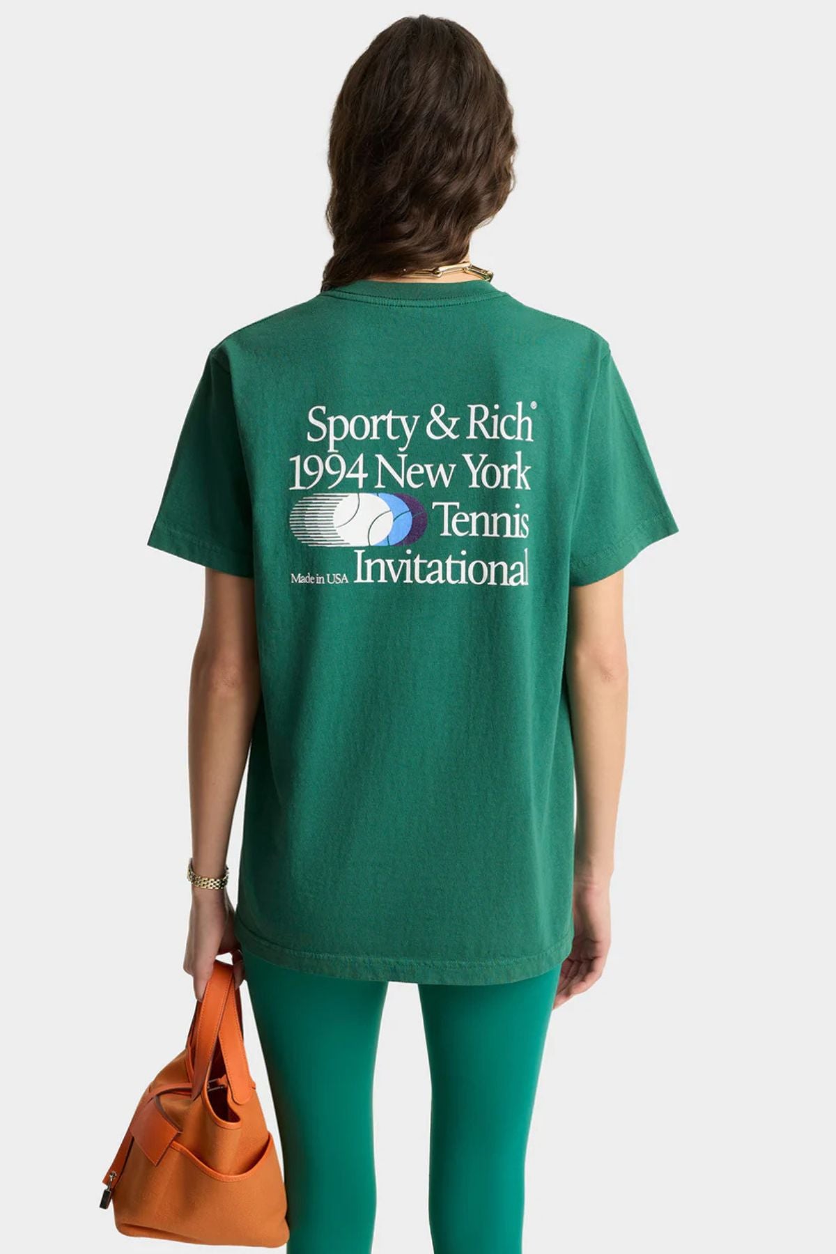Sporty & Rich Invitational T-Shirt - Alpine