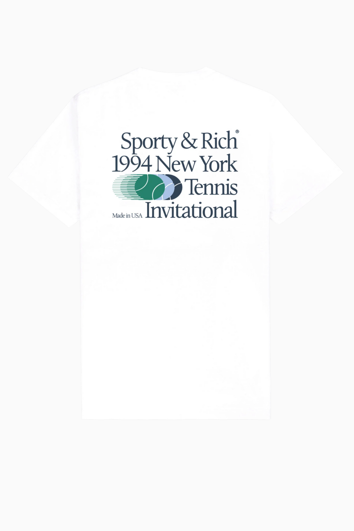 Sporty & Rich Invitational T-Shirt - White