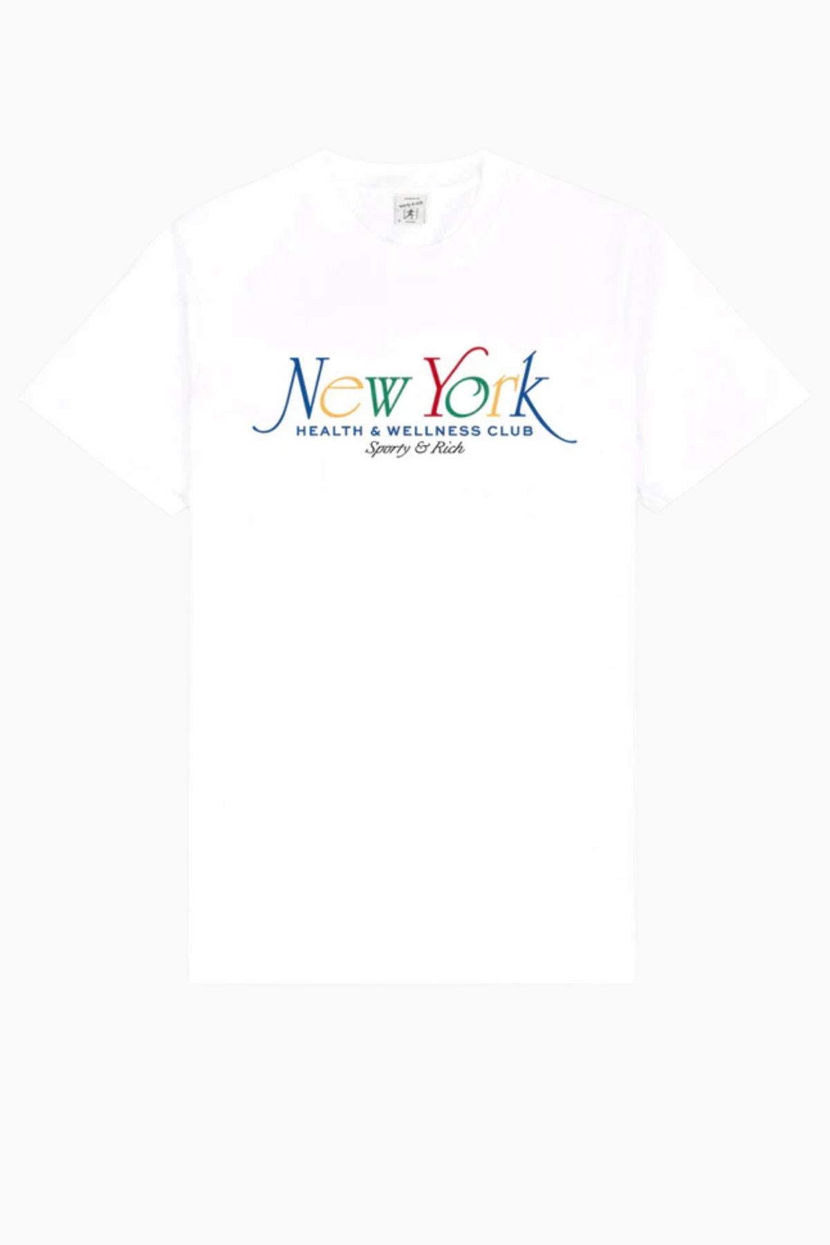 Sporty & Rich NY 94 T-shirt - White Multi