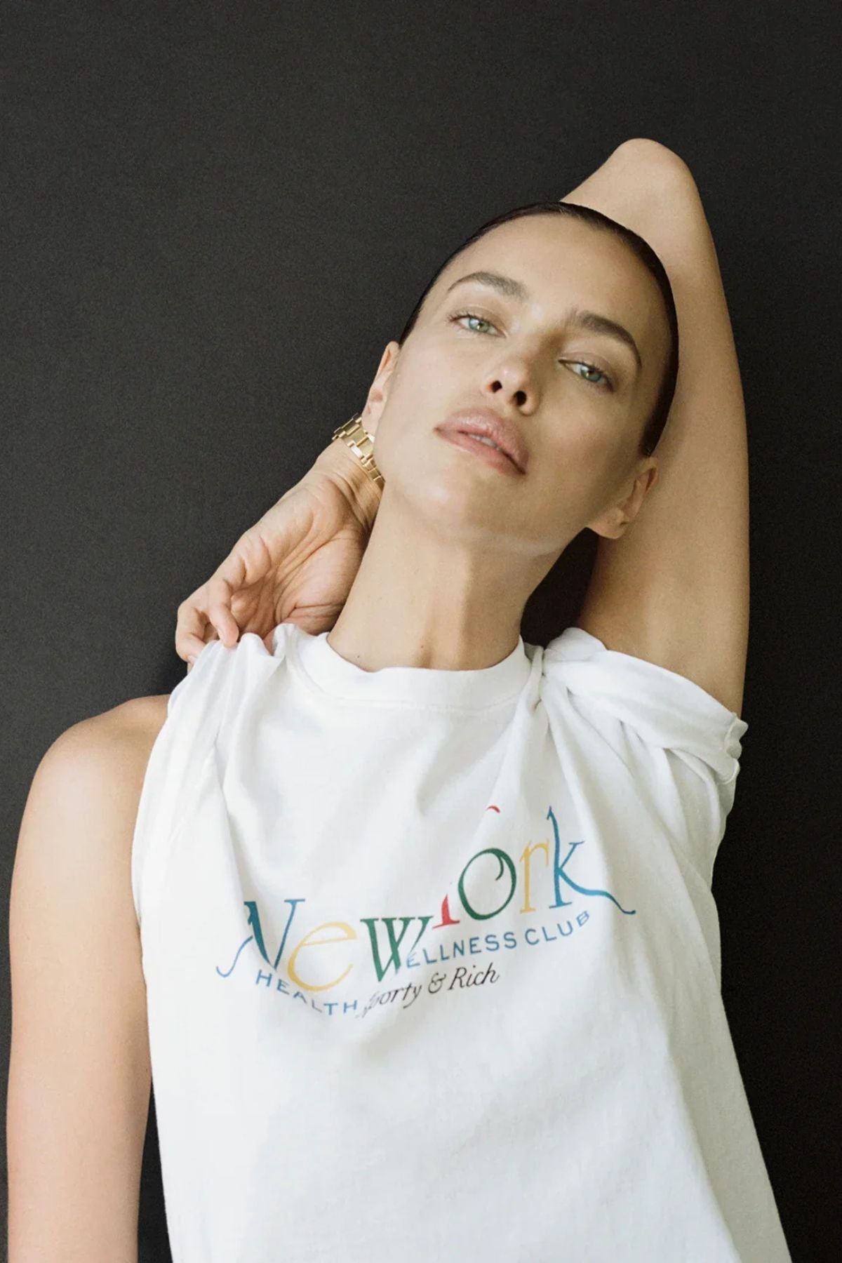 Sporty & Rich NY 94 T-shirt - White Multi