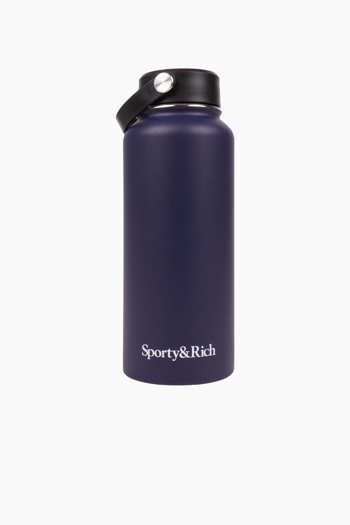 Sporty & Rich Play Tennis Drink Bottle - Dark Navy