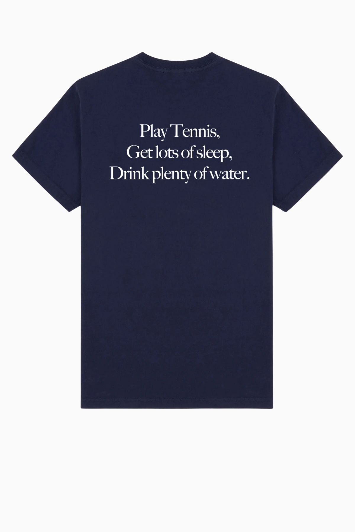 Sporty & Rich Play Tennis T-Shirt - Dark Navy