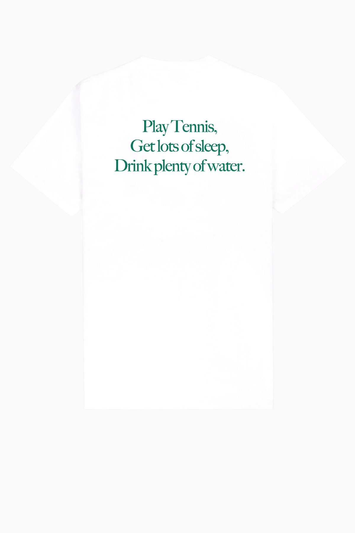 Sporty & Rich Play Tennis T-Shirt - White