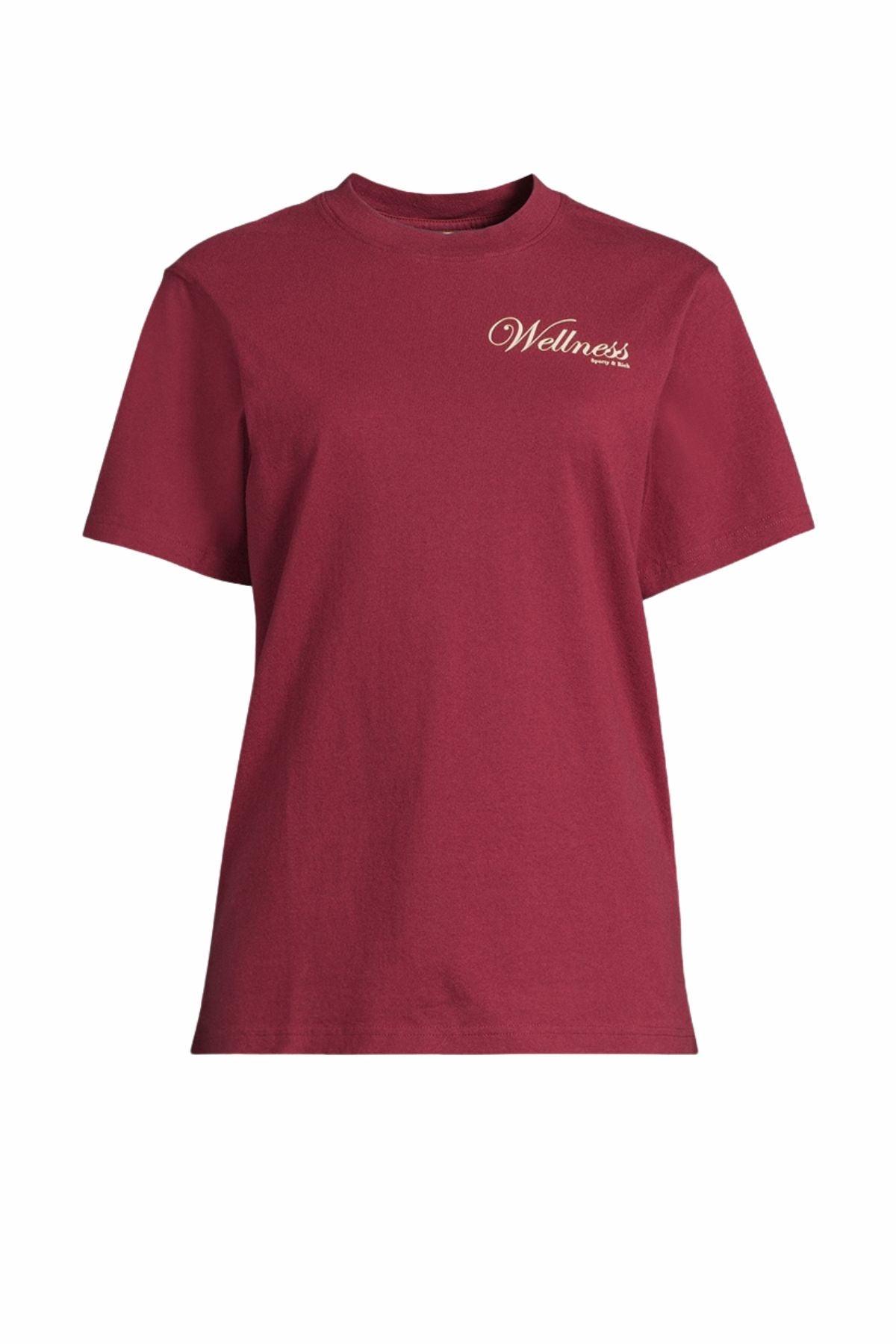 Sporty & Rich Soho T-Shirt - Merlot