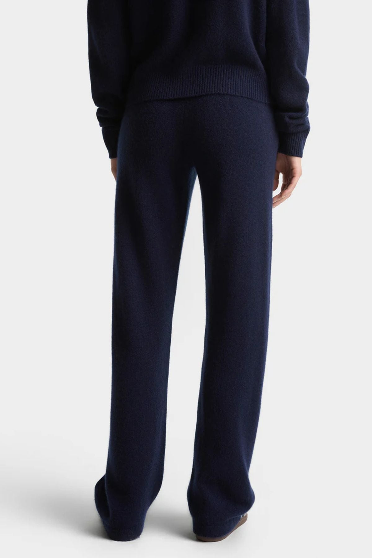 Sporty & Rich SRC Cashmere Trousers - Dark Navy