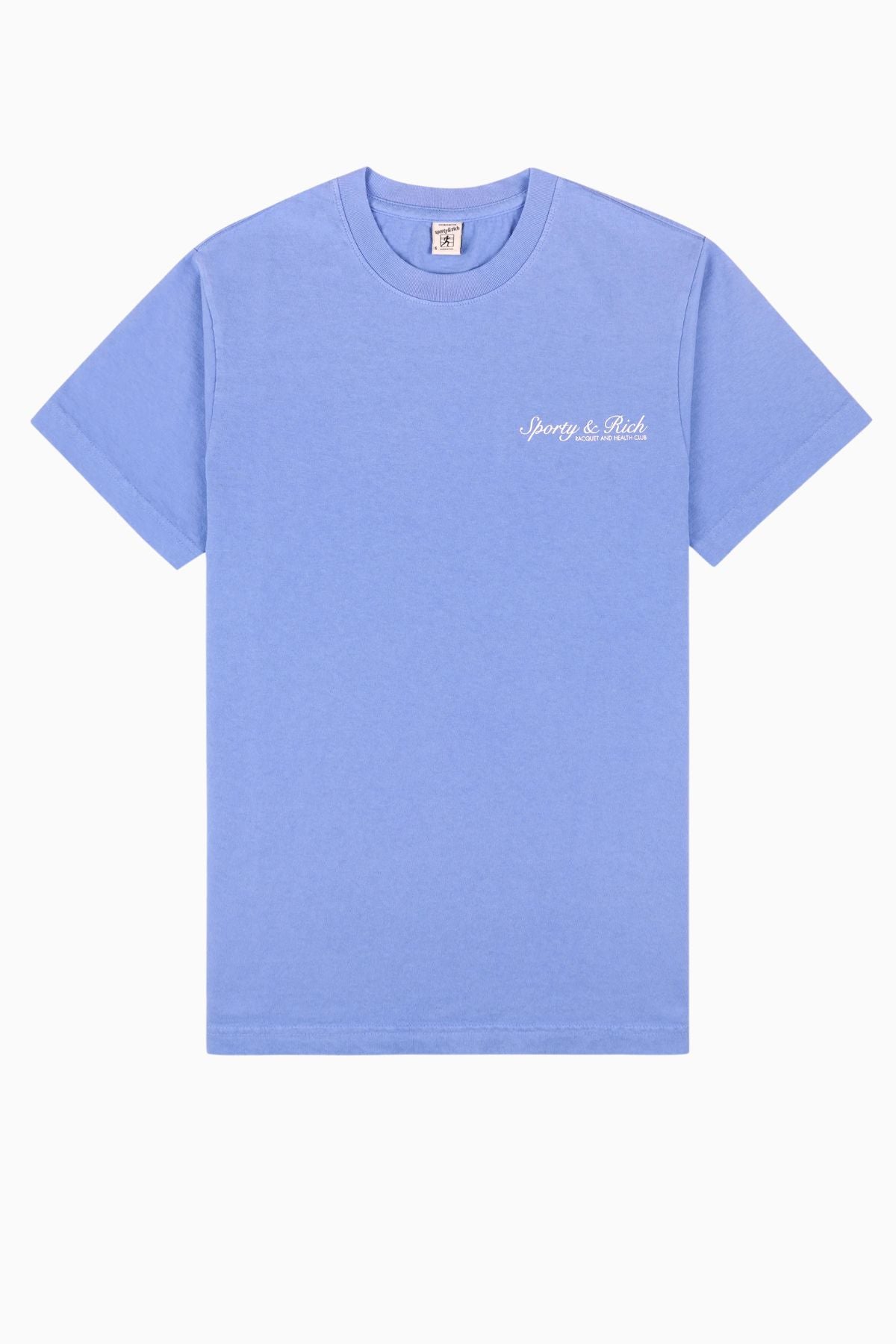 Sporty & Rich Syracuse T-Shirt - Flax Blue
