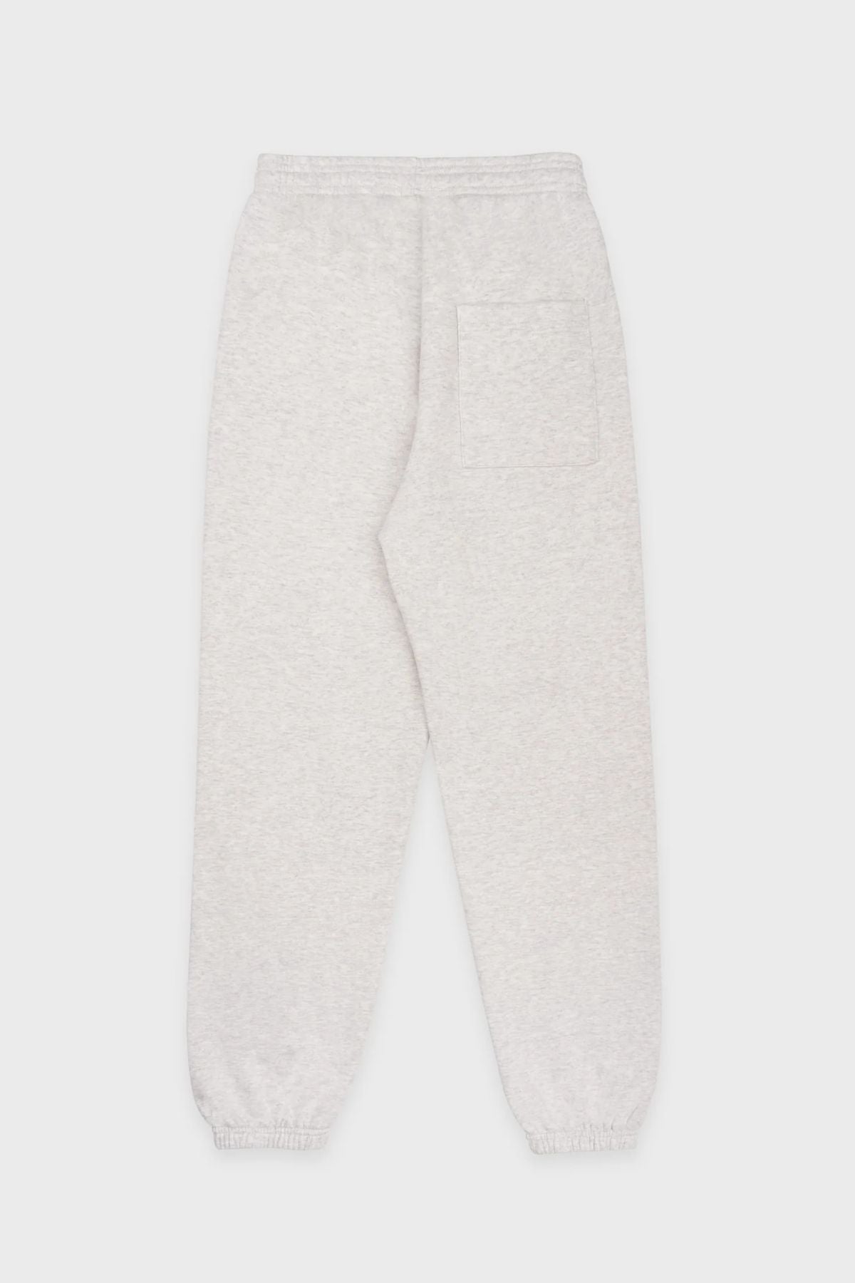 Sporty & Rich The Carlyle Script Sweatpant - Heather Grey/ Forest
