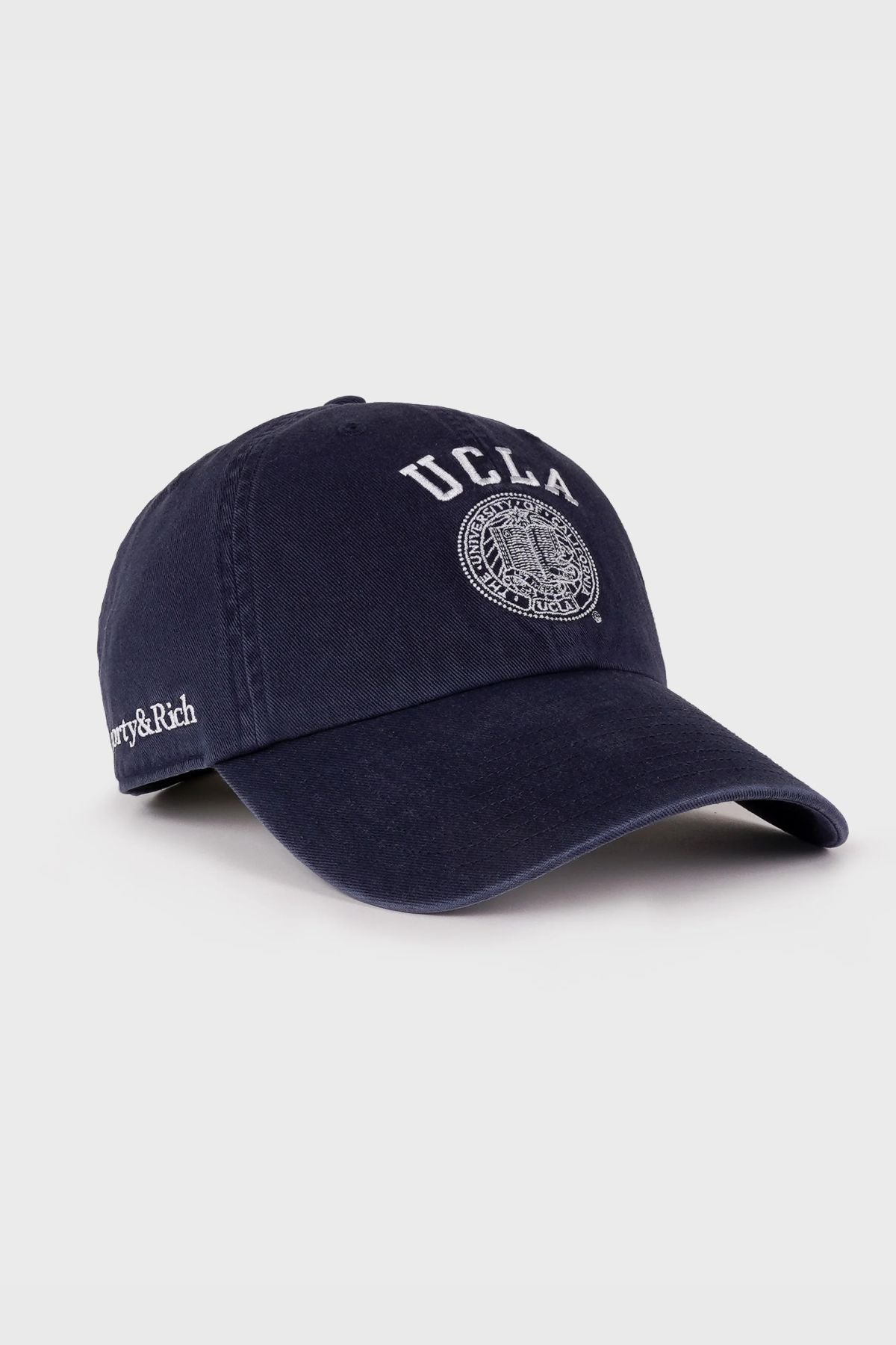 Sporty & Rich UCLA Crest Cap - Dark Navy
